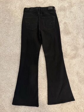 American Eagle Outfitters Black Flare Jeans